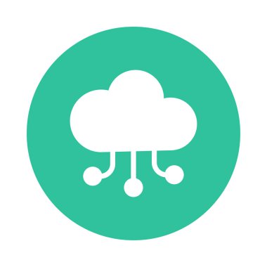 Bağlantı renk web vektör simgesi