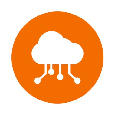 Bağlantı renk web vektör simgesi