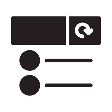 liste menü web simgesi