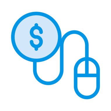 Online web pazarlama vektör simgesi