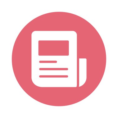 Renkli belge web vektör