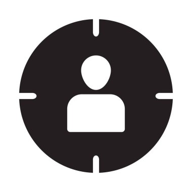 Online web pazarlama vektör simgesi