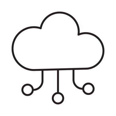 Bağlantı renk web vektör simgesi