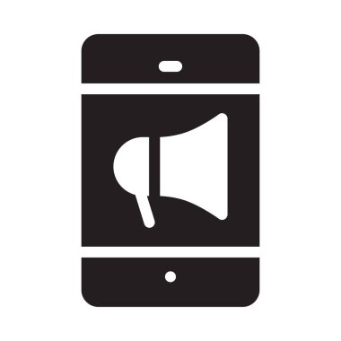 Online web pazarlama vektör simgesi