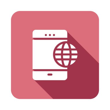 Internet tarayıcı web vektör simgesi