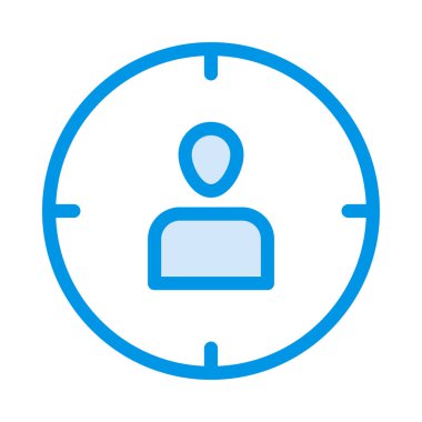 Online web pazarlama vektör simgesi