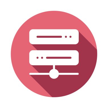 Bağlantı renk web vektör simgesi