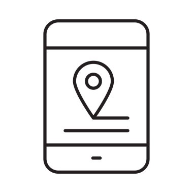 Gezinti web vektör simgesi