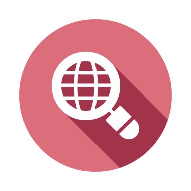 Online web pazarlama vektör simgesi