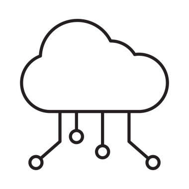 Bağlantı renk web vektör simgesi