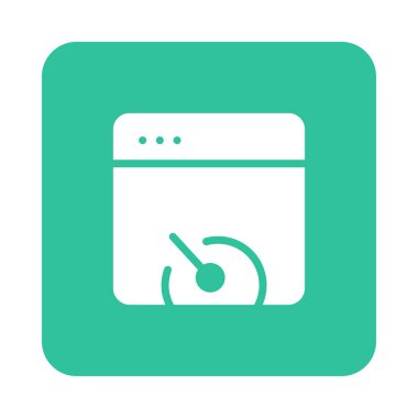 Internet tarayıcı web vektör simgesi