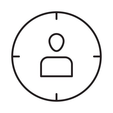 Online web pazarlama vektör simgesi