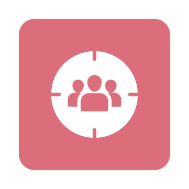 Online web pazarlama vektör simgesi