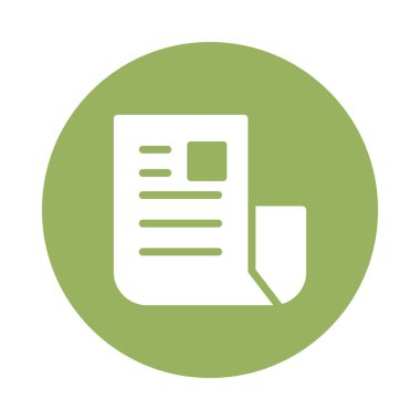 Renkli belge web vektör