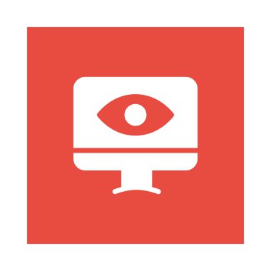 Online web pazarlama vektör simgesi