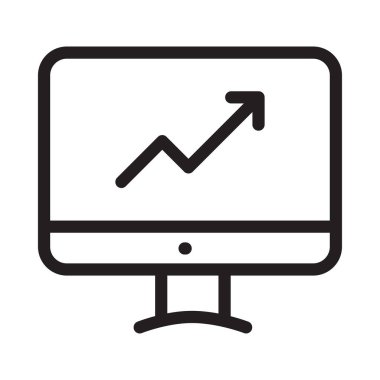 Online web pazarlama vektör simgesi