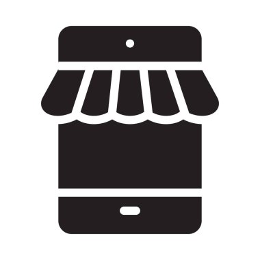 e-ticaret web vektör renk simgesi