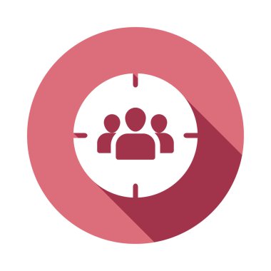 Online web pazarlama vektör simgesi