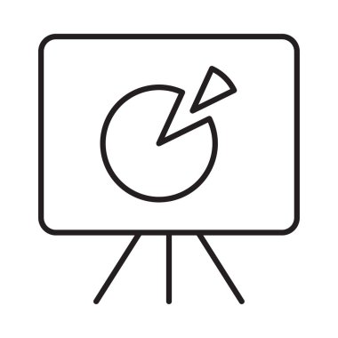 Online web pazarlama vektör simgesi