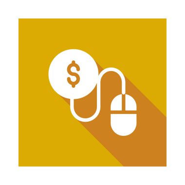 Online web pazarlama vektör simgesi