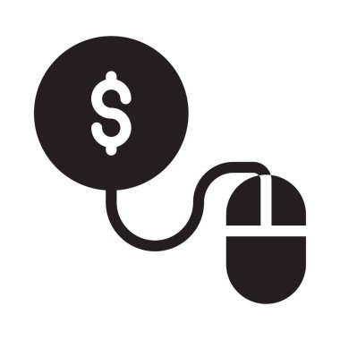 Online web pazarlama vektör simgesi