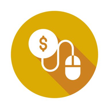 Online web pazarlama vektör simgesi