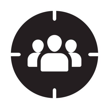 Online web pazarlama vektör simgesi