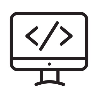 Internet tarayıcı web vektör simgesi