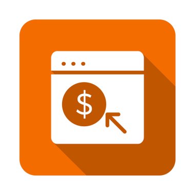 Internet tarayıcı web vektör simgesi