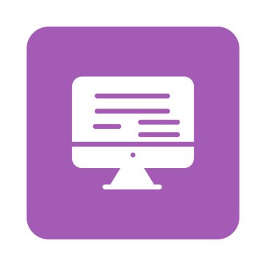 Online ekran web renk simgesi