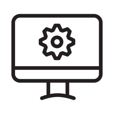 Internet tarayıcı web vektör simgesi