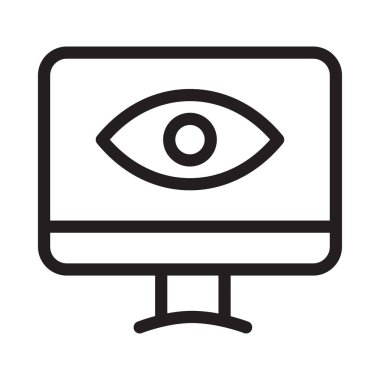 Online web pazarlama vektör simgesi