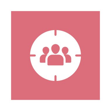 Online web pazarlama vektör simgesi