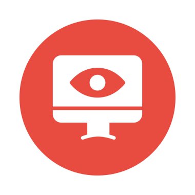 Online web pazarlama vektör simgesi