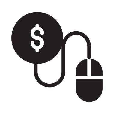 Online web pazarlama vektör simgesi