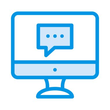 Online ekran web renk simgesi