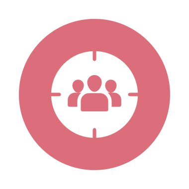 Online web pazarlama vektör simgesi