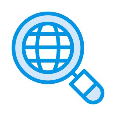 Online web pazarlama vektör simgesi