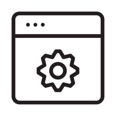 Online web pazarlama vektör simgesi