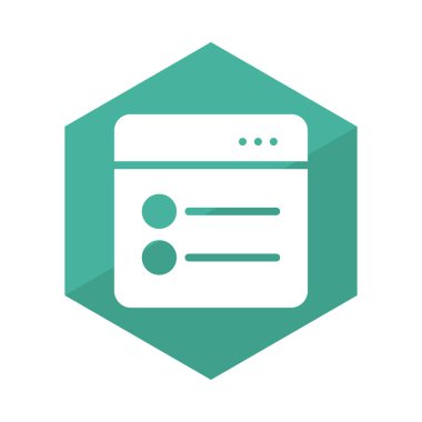 liste menü web simgesi