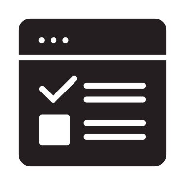 liste menü web simgesi