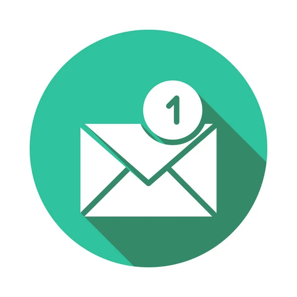 Inbox Message Web Icon — Stock Vector