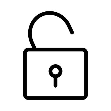 düz simgesi beyaz arka plan, vektör, illüstrasyon izole kilidini