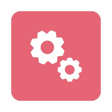 vites düz simgesi izole beyaz arka plan, vektör, illüstrasyon, ayarı kavramı 