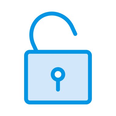 düz simgesi beyaz arka plan, vektör, illüstrasyon izole kilidini