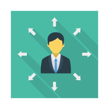 beyaz arka plan, vektör, illüstrasyon yalıtılmış çalışan düz simgesi