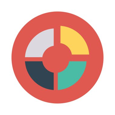 grafik düz simgesini izole beyaz arka plan, vektör, illüstrasyon, ekonomi kavramı 