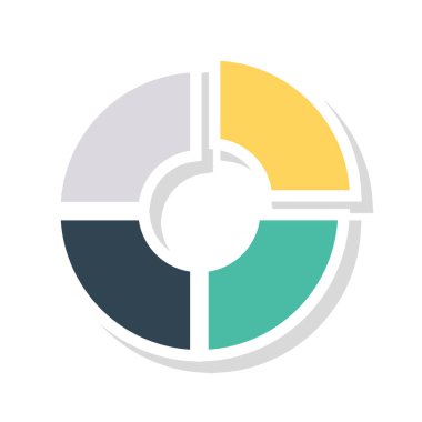 grafik düz simgesini izole beyaz arka plan, vektör, illüstrasyon, ekonomi kavramı 