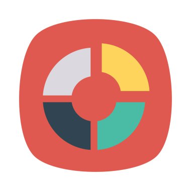 grafik düz simgesini izole beyaz arka plan, vektör, illüstrasyon, ekonomi kavramı 