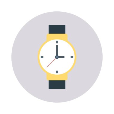 düz simgesi beyaz arka plan, vektör, illüstrasyon izole izle